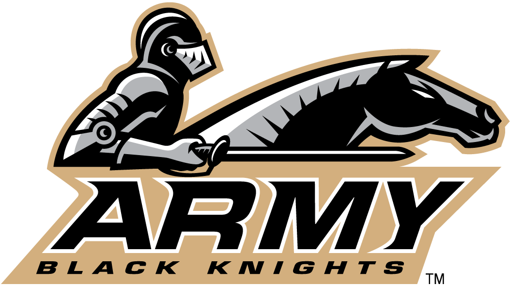 Army Black Knights 2000-2005 Primary Logo iron on transfers for fabric